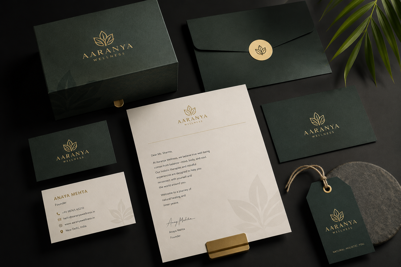 TechCorp brand identity design project